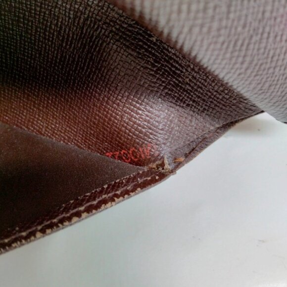 Louis Vuitton Damier Ebene French Kisslock Wallet - Picture 10 of 10